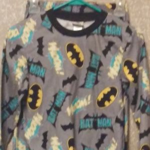 🦇BATMAN PAJAMA SET SZ. YOUTH LG.